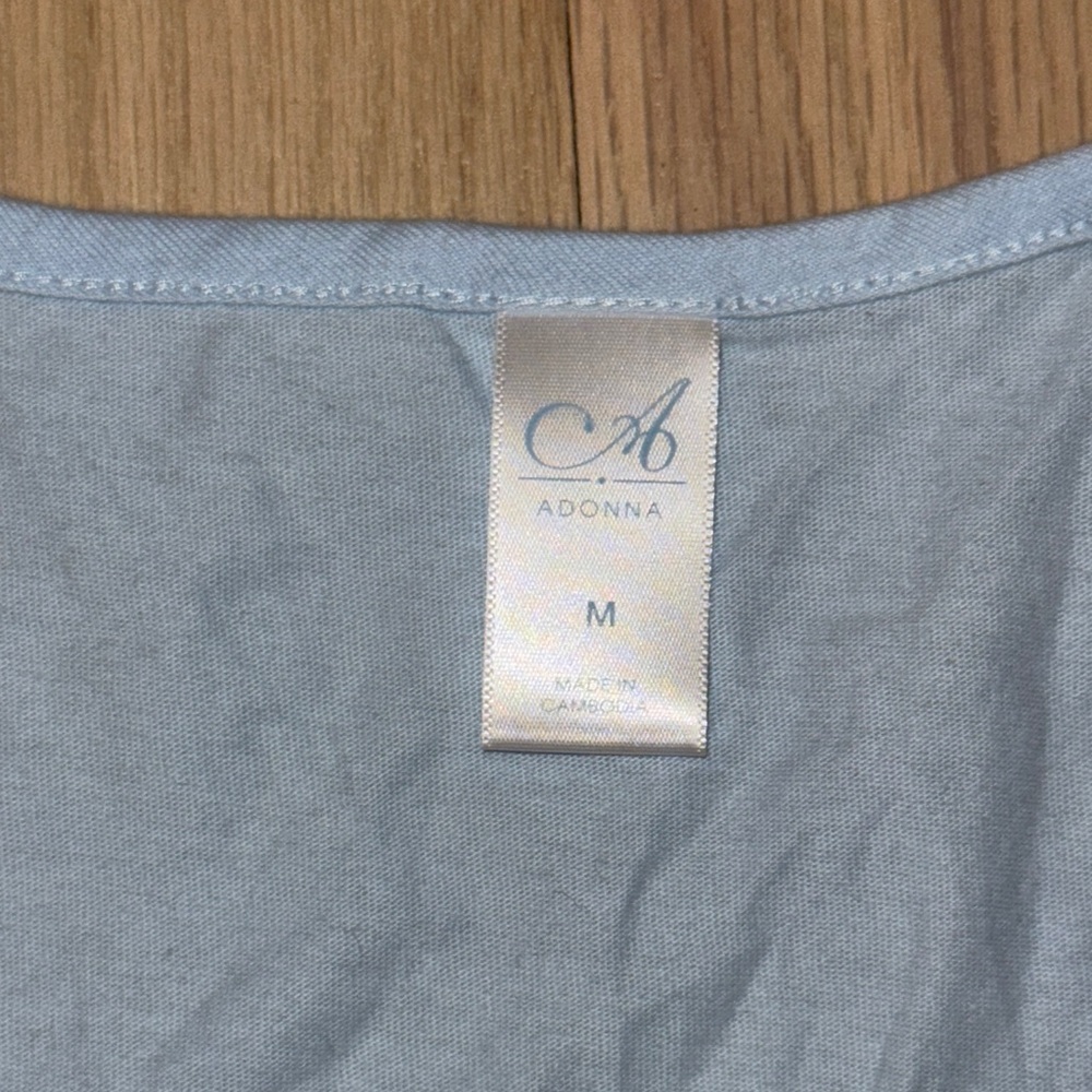 Adonna Light Blue Tank Top - Picture 2 of 6